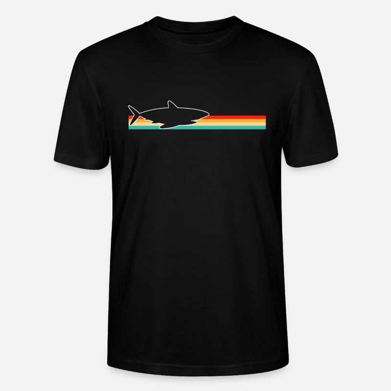 Hai Retro - Stanley/Stella Unisex Bio-T-Shirt CRAFTER - Schwarz