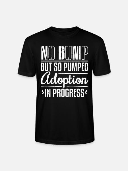 Adoption In Progress - Stanley/Stella CRAFTER Unisex Organic T-Shirt - black