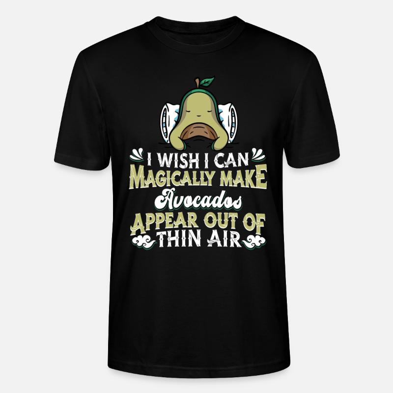 Avocado - Stanley/Stella Unisex Bio-T-Shirt CRAFTER - Schwarz