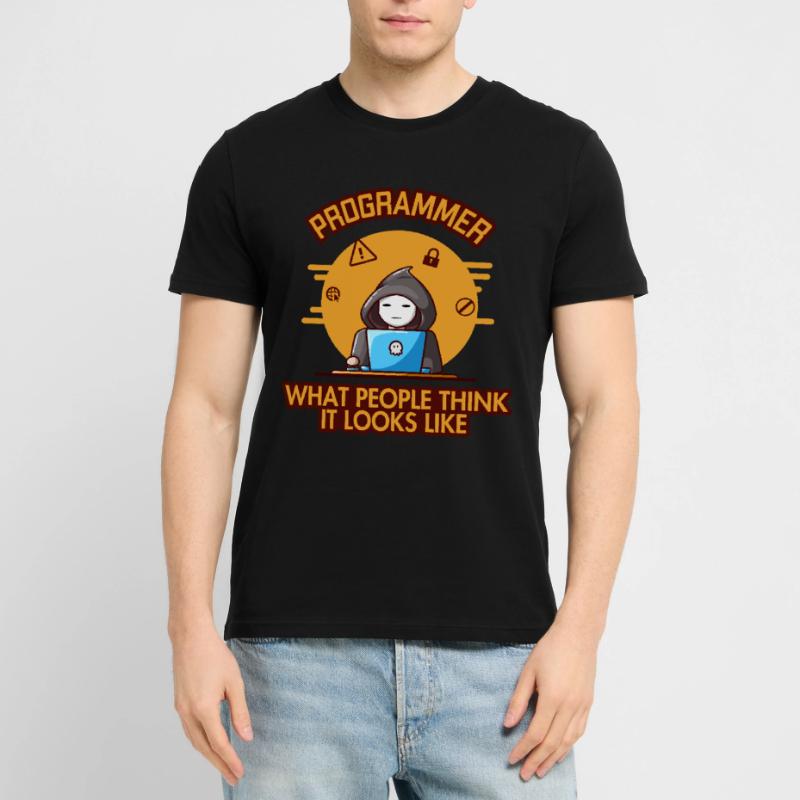 Programmer Looks Like Softwareentwickler Coder Stanley/Stella Unisex Bio-T-Shirt CRAFTER