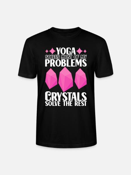 Yoga Yogi Relax - Stanley/Stella CRAFTER Unisex Organic T-Shirt - black