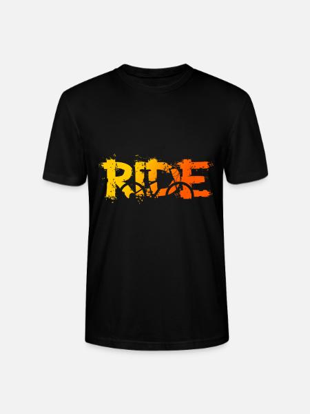 Ride Pedelec E-Bike - Stanley/Stella Unisex Bio-T-Shirt CRAFTER - Schwarz