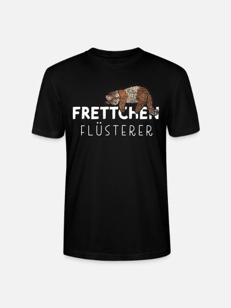 Frettchen Flüsterer Otter Fischoffer - Stanley/Stella Unisex Bio-T-Shirt CRAFTER - Schwarz