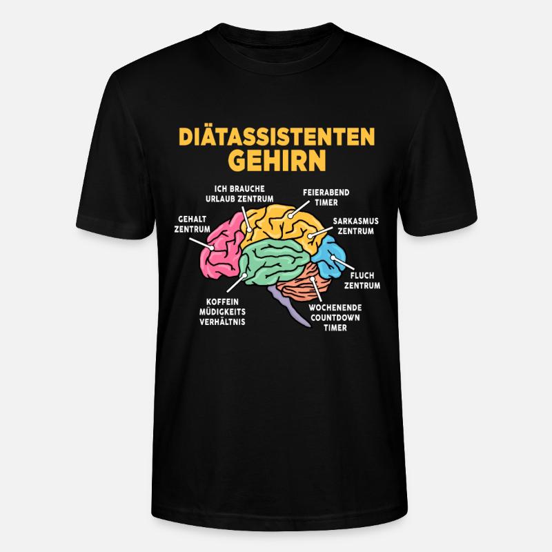 Diätassistenten - Stanley/Stella Unisex Bio-T-Shirt CRAFTER - Schwarz
