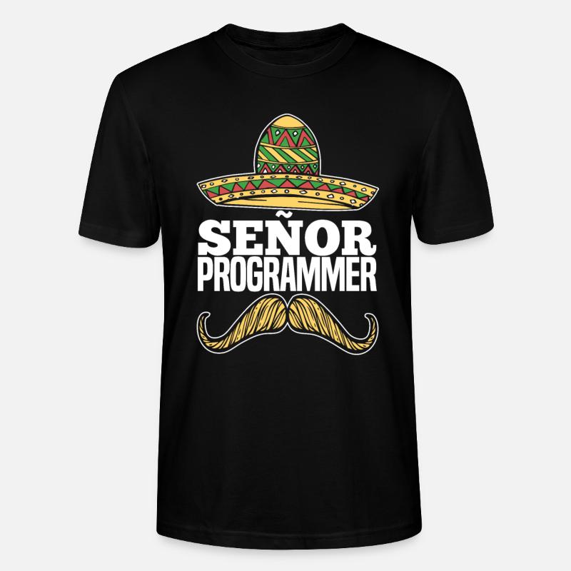 Programmierer Coder Software Entwickler - Stanley/Stella Unisex Bio-T-Shirt CRAFTER - Schwarz