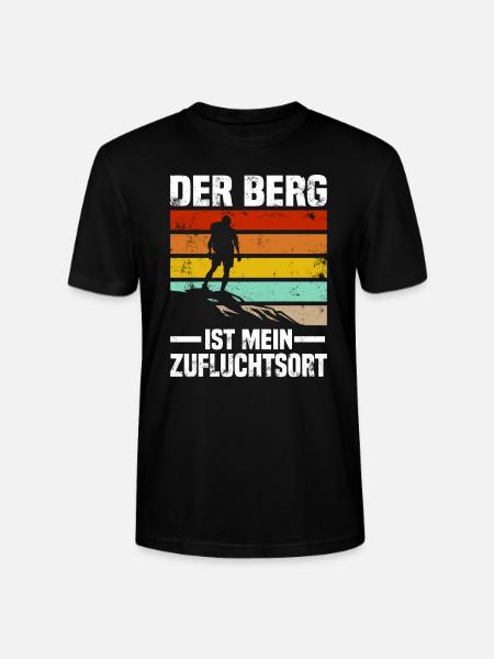 Bergsteiger Wanderer Bergsteigen - Stanley/Stella Unisex Bio-T-Shirt CRAFTER - Schwarz