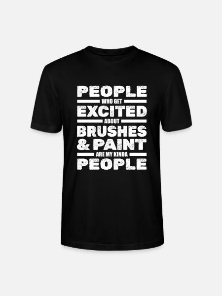 Painter Varnisher Journeyman Master Painter - Stanley/Stella CRAFTER Unisex Organic T-Shirt - black