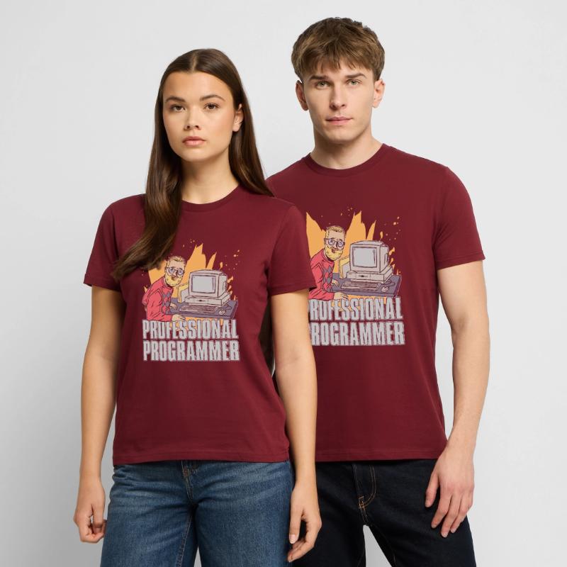 Programmer Coder Software Developer Stanley/Stella CRAFTER Unisex Organic T-Shirt