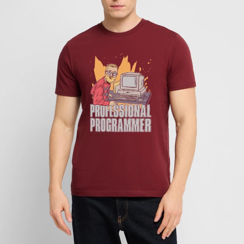 Programmer Coder Software Developer Stanley/Stella CRAFTER Unisex Organic T-Shirt