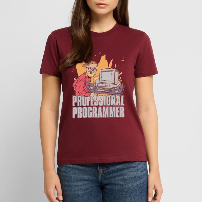 Programmer Coder Software Developer Stanley/Stella CRAFTER Unisex Organic T-Shirt