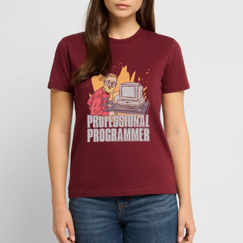 Programmierer Coder Software Entwickler Stanley/Stella Unisex Bio-T-Shirt CRAFTER