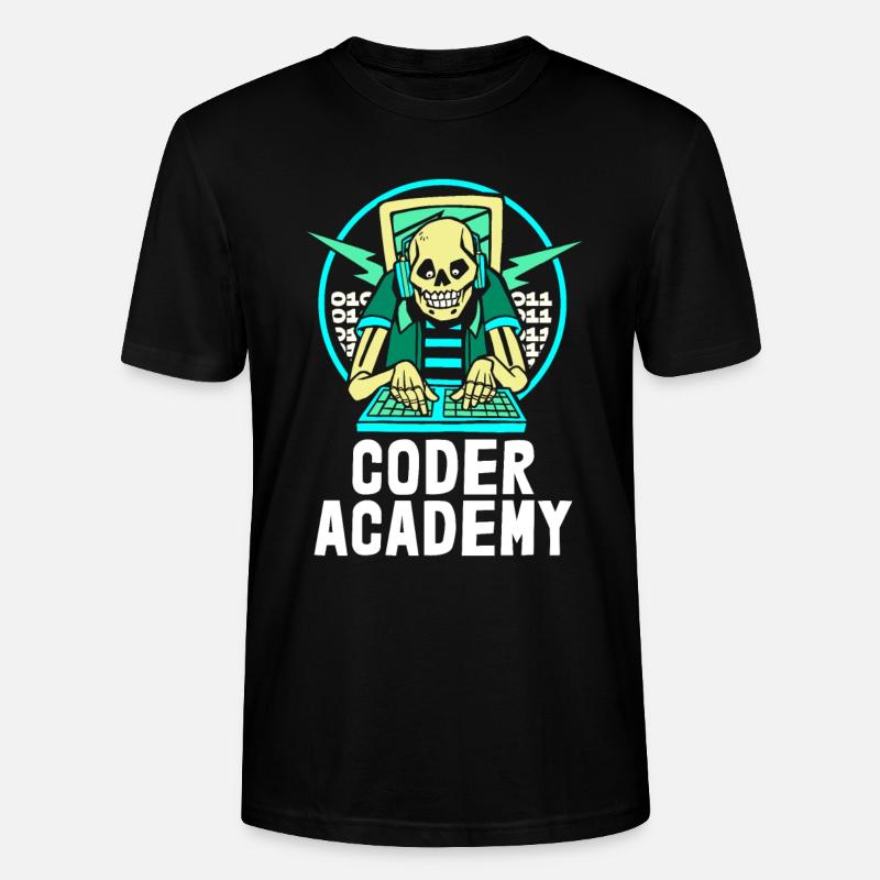 Programmierer Coder Software Entwickler - Stanley/Stella Unisex Bio-T-Shirt CRAFTER - Schwarz