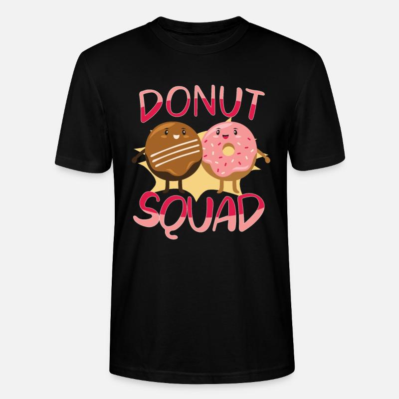 Beignet Beignet Cuisson Gâteau Boulanger - T-shirt bio CRAFTER Stanley Stella Unisexe - noir