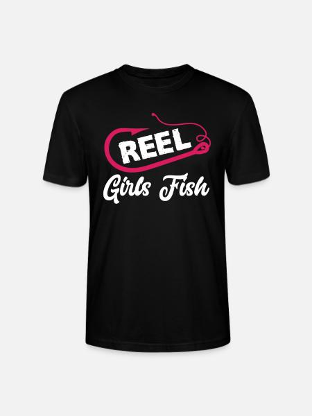 Cadeau amusant de pêcheur - T-shirt bio CRAFTER Stanley Stella Unisexe - noir