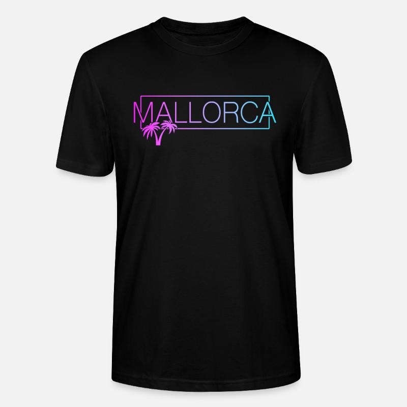 Mallorca - Stanley/Stella Unisex Bio-T-Shirt CRAFTER - Schwarz
