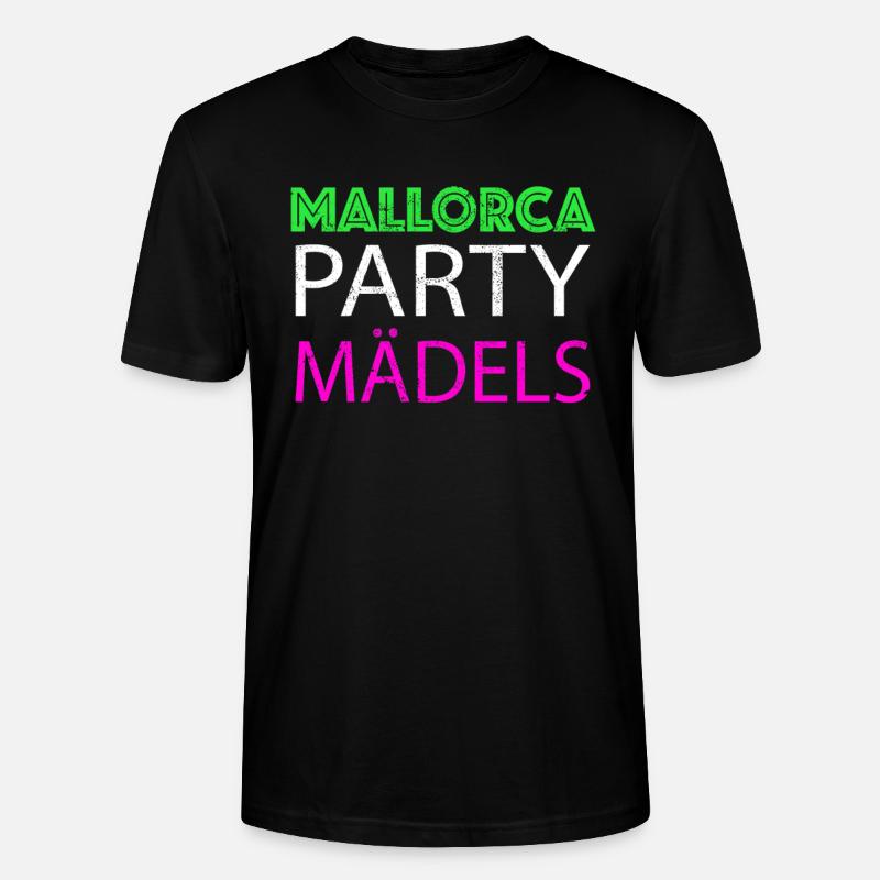 Mallorca Party Mädels - Stanley/Stella Unisex Bio-T-Shirt CRAFTER - Schwarz