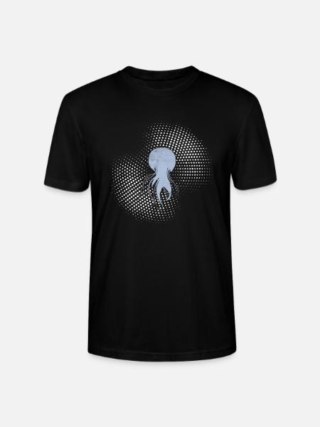 Jellyfish - Stanley/Stella CRAFTER Unisex Organic T-Shirt - black