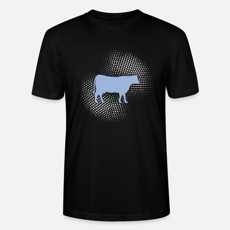 Kuh Rind - Stanley/Stella Unisex Bio-T-Shirt CRAFTER - Schwarz