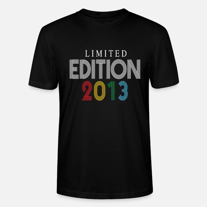 Limited Edition 2013 - Stanley/Stella Unisex Bio-T-Shirt CRAFTER - Schwarz
