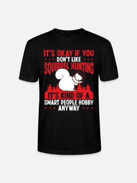 Squirrel Hunter Squirrel Removal Technician - Stanley/Stella Unisex Bio-T-Shirt CRAFTER - Schwarz