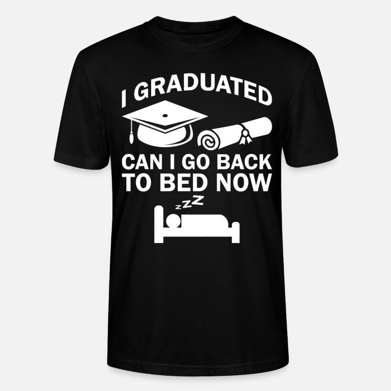 Schule Student Schüler Lehrer - Stanley/Stella Unisex Bio-T-Shirt CRAFTER - Schwarz
