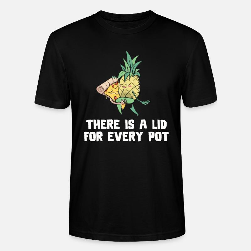 Ananas - T-shirt bio CRAFTER Stanley Stella Unisexe - noir