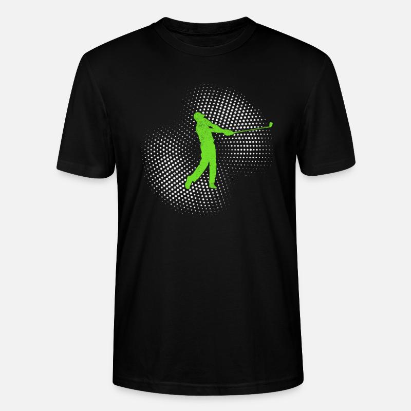 golf - Stanley/Stella Unisex Bio-T-Shirt CRAFTER - Schwarz