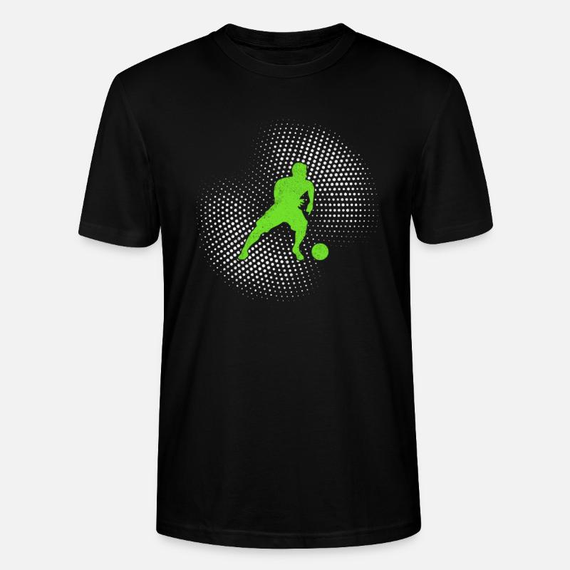 Fußball - Stanley/Stella Unisex Bio-T-Shirt CRAFTER - Schwarz