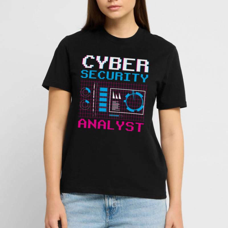 Analyste de cybersécurité IT Security Hacker Hack T-shirt bio CRAFTER Stanley Stella Unisexe
