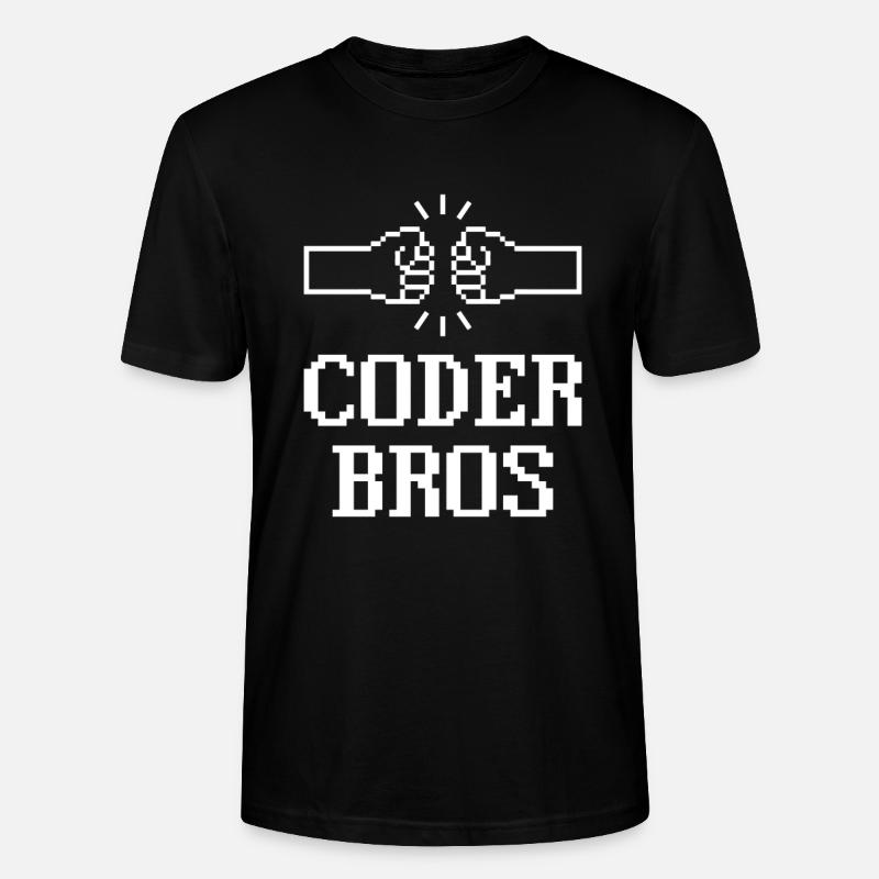 Programmierer Coder Software Entwickler - Stanley/Stella Unisex Bio-T-Shirt CRAFTER - Schwarz