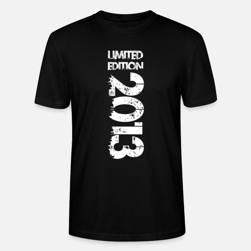 Édition limitée 2013 - T-shirt bio CRAFTER Stanley Stella Unisexe - noir