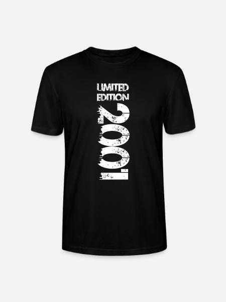 Limited Edition 2001 - Stanley/Stella Unisex Bio-T-Shirt CRAFTER - Schwarz