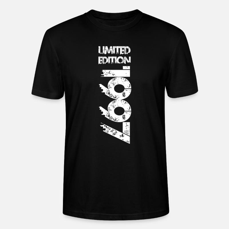 Édition limitée 1997 - T-shirt bio CRAFTER Stanley Stella Unisexe - noir