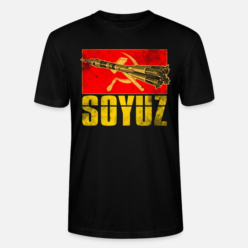 Missile de l’Union soviétique - T-shirt bio CRAFTER Stanley Stella Unisexe - noir