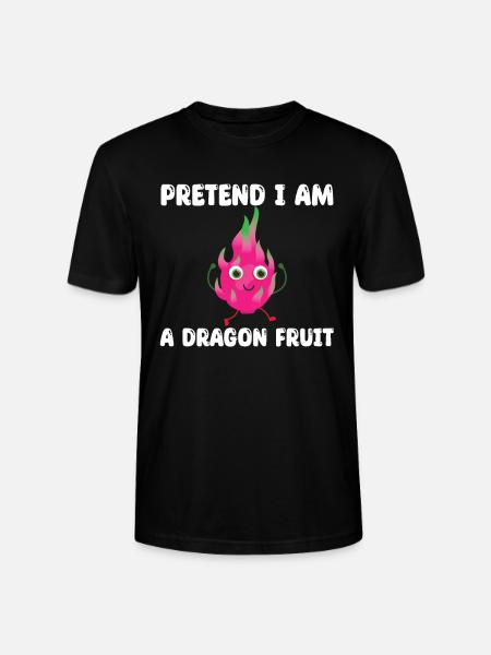 Drachenfrucht Shirt - Stanley/Stella Unisex Bio-T-Shirt CRAFTER - Schwarz