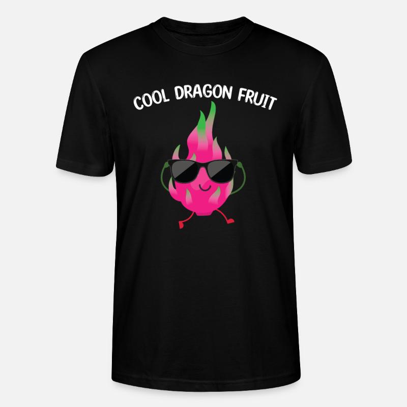 Coole Drachenfrucht - Stanley/Stella Unisex Bio-T-Shirt CRAFTER - Schwarz