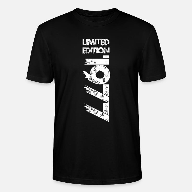Édition limitée 1997 - T-shirt bio CRAFTER Stanley Stella Unisexe - noir