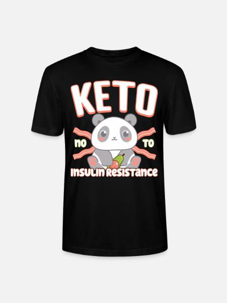 Keto Panda - Stanley/Stella CRAFTER Unisex Organic T-Shirt - black