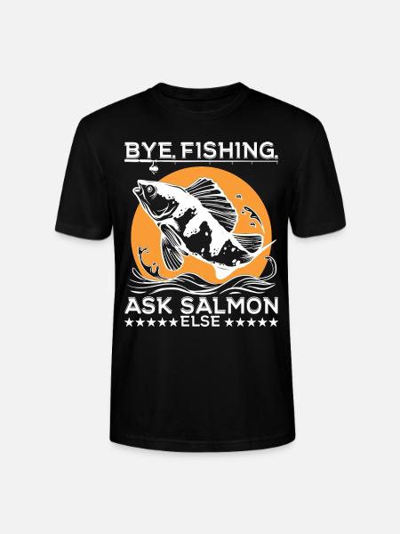 Fun fishing - Stanley/Stella CRAFTER Unisex Organic T-Shirt - black