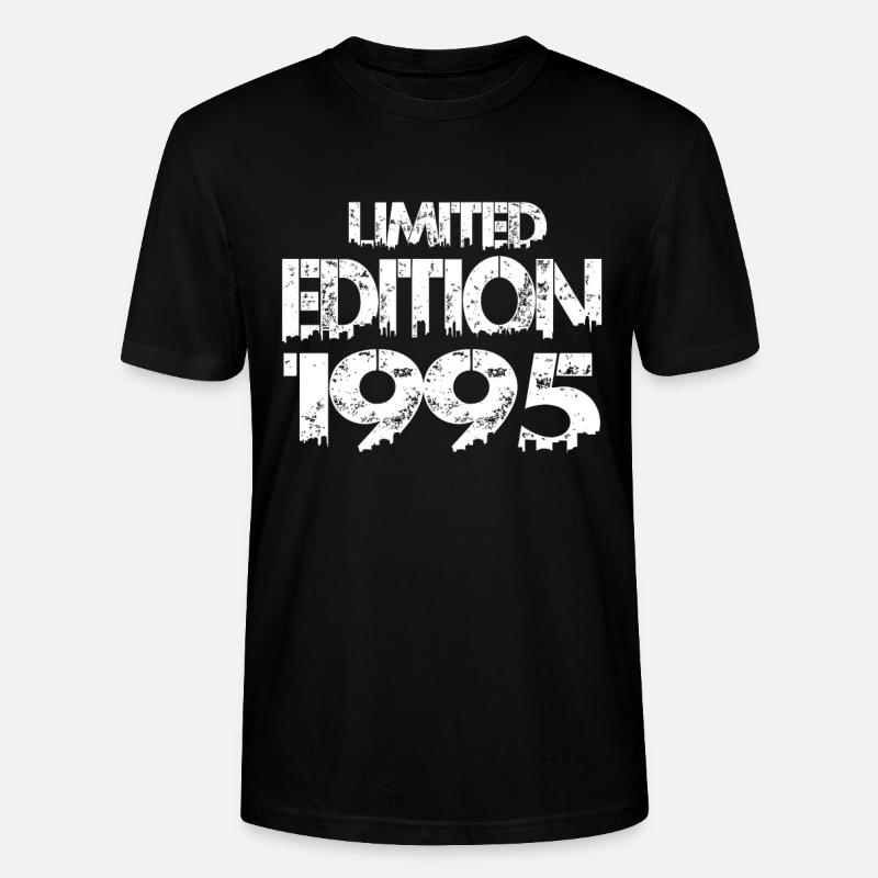 Édition limitée 1995 - T-shirt bio CRAFTER Stanley Stella Unisexe - noir