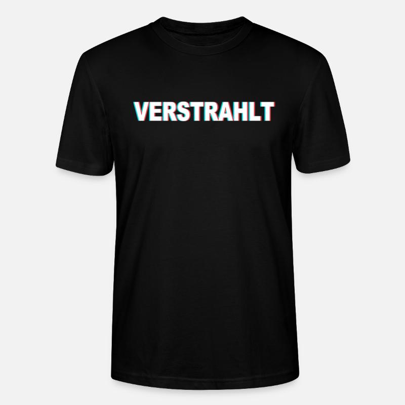 Techno Party Verstrahlt - Stanley/Stella Unisex Bio-T-Shirt CRAFTER - Schwarz