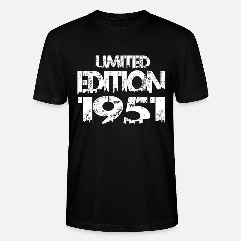 Édition limitée 1951 - T-shirt bio CRAFTER Stanley Stella Unisexe - noir