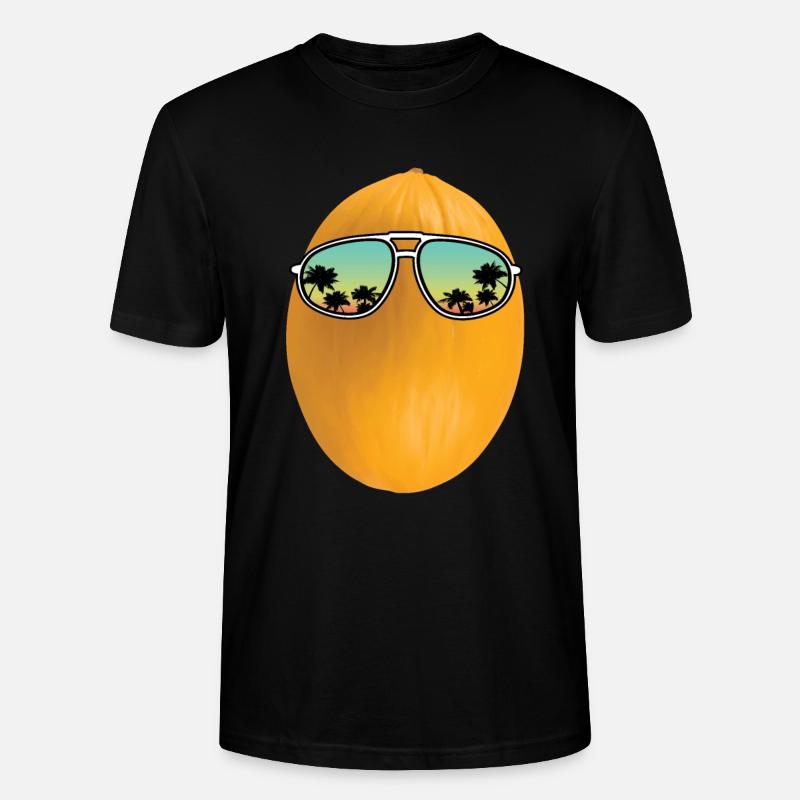 Honigmelone - Stanley/Stella Unisex Bio-T-Shirt CRAFTER - Schwarz