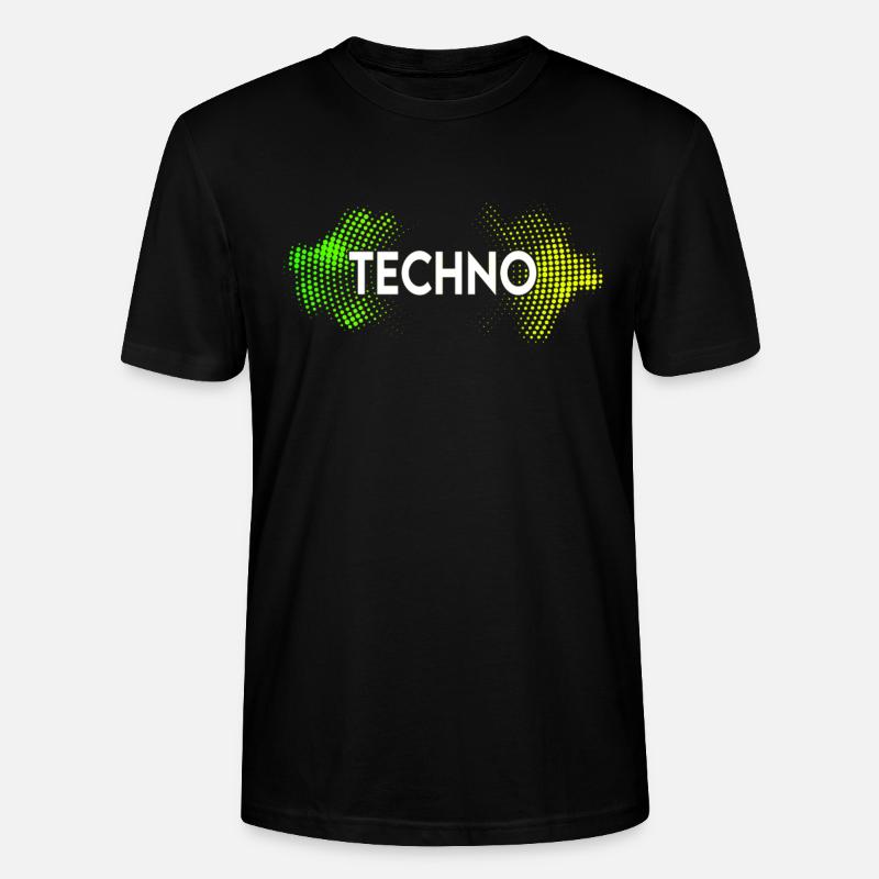 Techno - Stanley/Stella Unisex Bio-T-Shirt CRAFTER - Schwarz