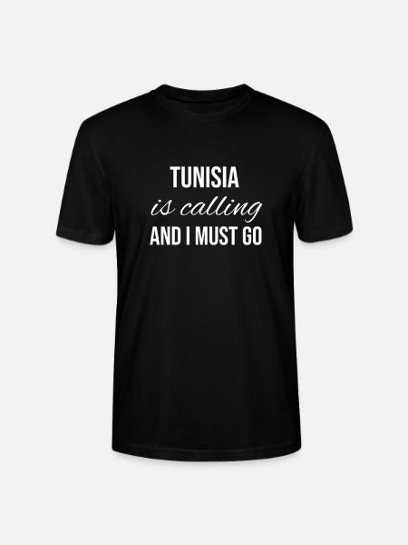 Tunisie - T-shirt bio CRAFTER Stanley Stella Unisexe - noir