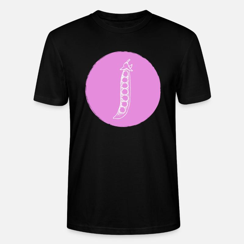 Erbsen - Stanley/Stella Unisex Bio-T-Shirt CRAFTER - Schwarz