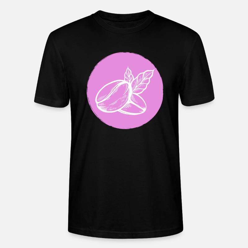 Kaffee Kaffeebohne - Stanley/Stella Unisex Bio-T-Shirt CRAFTER - Schwarz