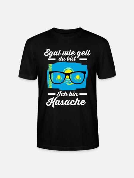 Kasache Kasachisches Kasachstan - Stanley/Stella Unisex Bio-T-Shirt CRAFTER - Schwarz
