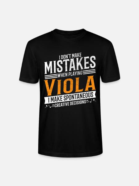 Viola Music Lovers Altiste créatif - T-shirt bio CRAFTER Stanley Stella Unisexe - noir