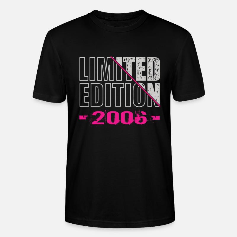 Limited Edition 2006 - Stanley/Stella Unisex Bio-T-Shirt CRAFTER - Schwarz